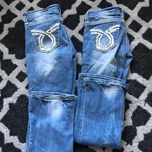 Big star boot cut jeans